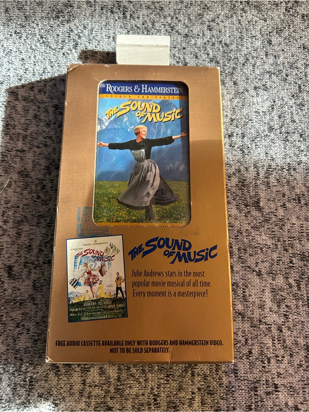 The Sound of Music Movie Soundtrack Cassette New in Package Sealed